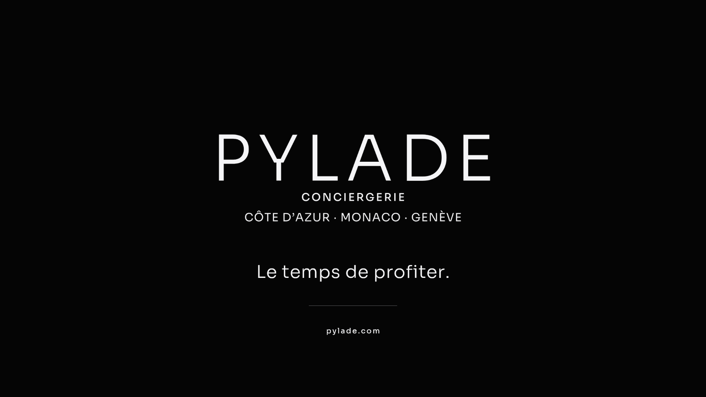 Film Pylade: privater Concierge, Residenzen und Aufenthalte — Französisch Riviera, Monaco, Genf.
